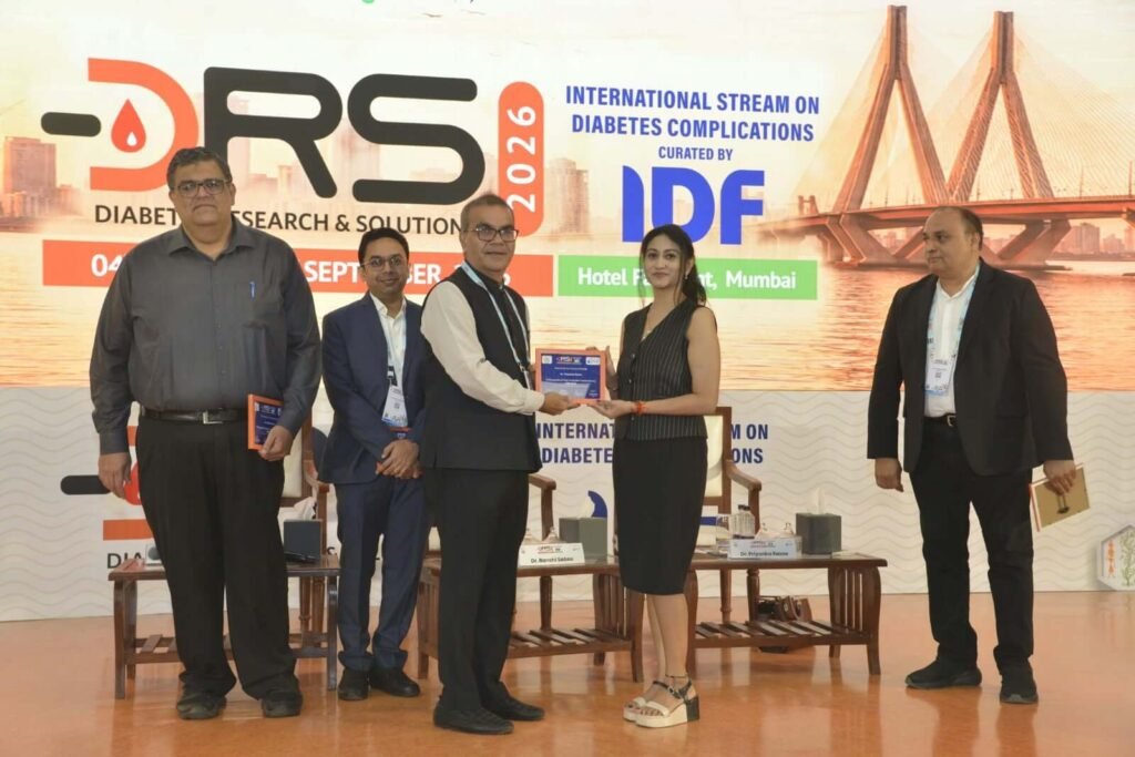 Dr. Priyanka Rasne Invited to DRS 2026 – Diabetes Research & Solutions Conference in Mumbai